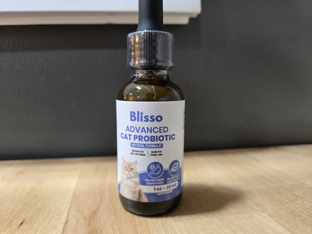 5 Pack Blisso Advanced Cat Probiotic Drops -Digestive Support For Cats 30ml/1oz