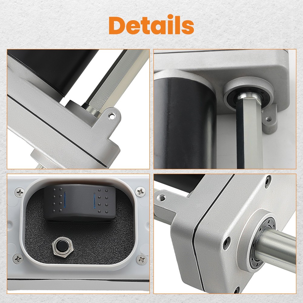 Electric Powered Trailer Jack Kit Replacement Bevel Gear Single Speed Jacks