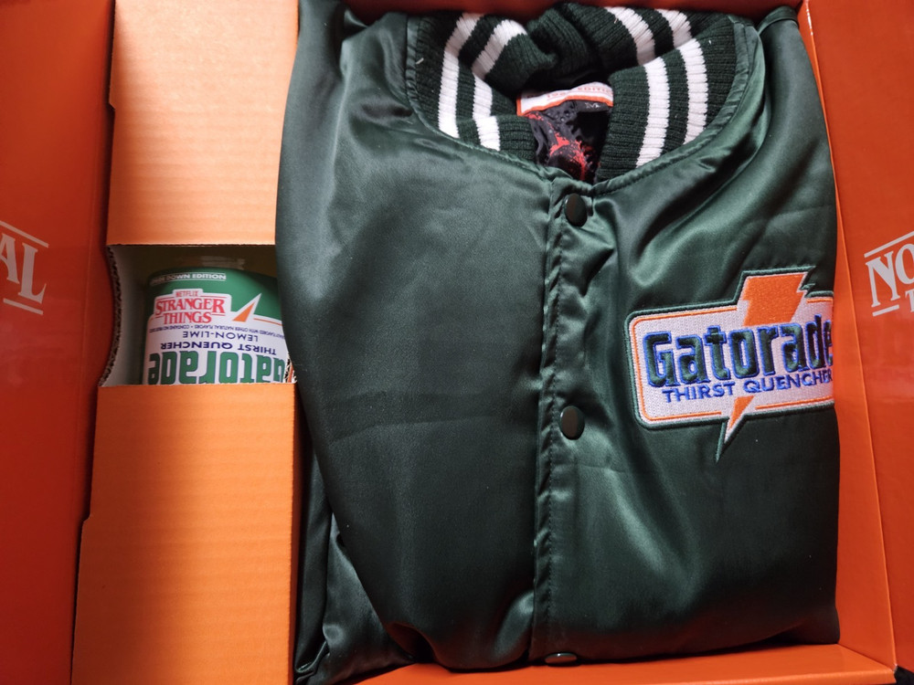 IN HAND Gatorade x Stranger Things Upside Down Capsule Numbered Glass MEDIUM