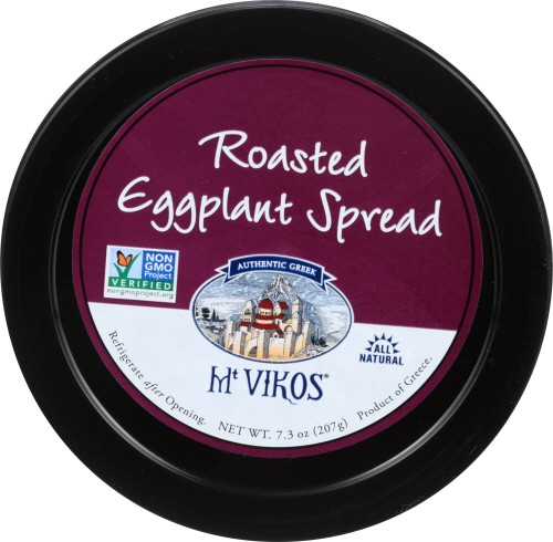 MT VIKOS EGGPLANT RSTD SPRD 7.3 OZ