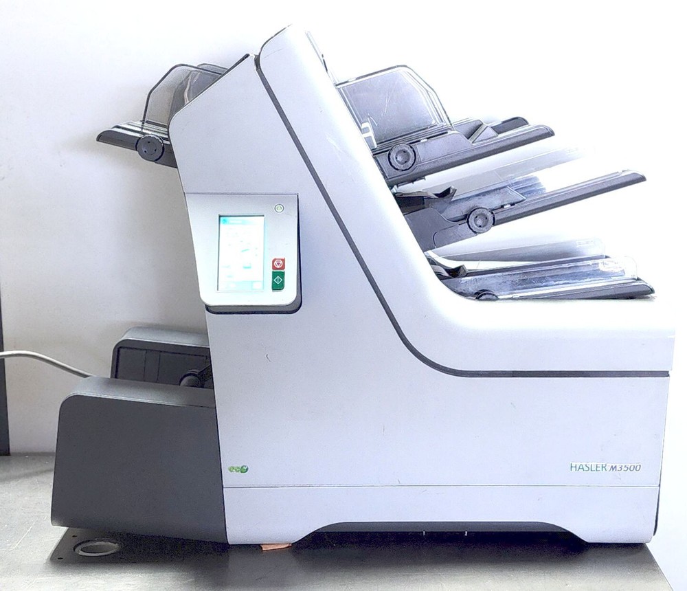 Hasler M3500 Tabletop Folder FOR PARTS ONLY