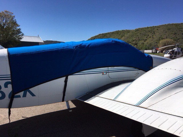Cessna 310 cabin and Windshield Covers
