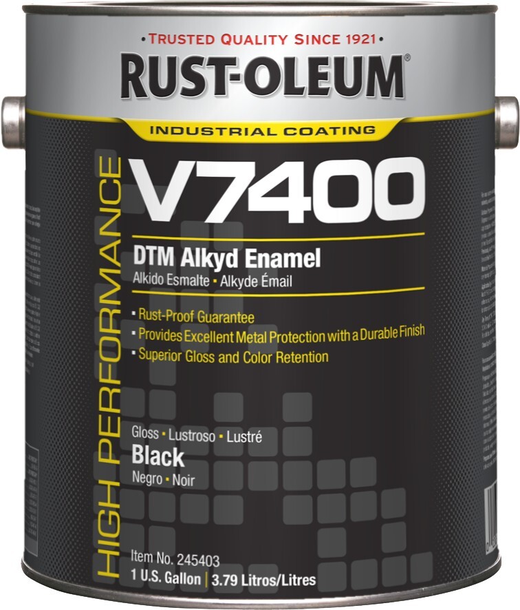 Rust-Oleum HIGH PERFORMANCE ROCAlkyd DTM Enamel V7400