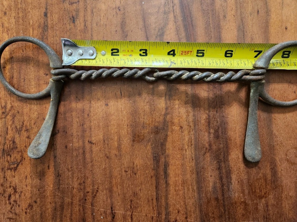 Vintage Twisted Wire Snaffle Bit Horse Bit