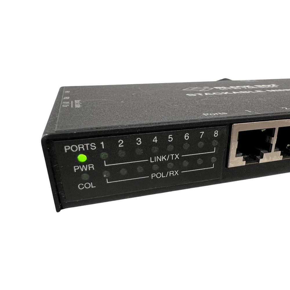 Black Box Stackable Mini LE2801A 8-Ports External Hub stackable Tested!