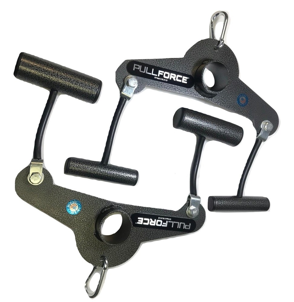 Pull Force 'Combo' Seated Row/T-BAR Row Handles wit Fat Grip or Standard Grip