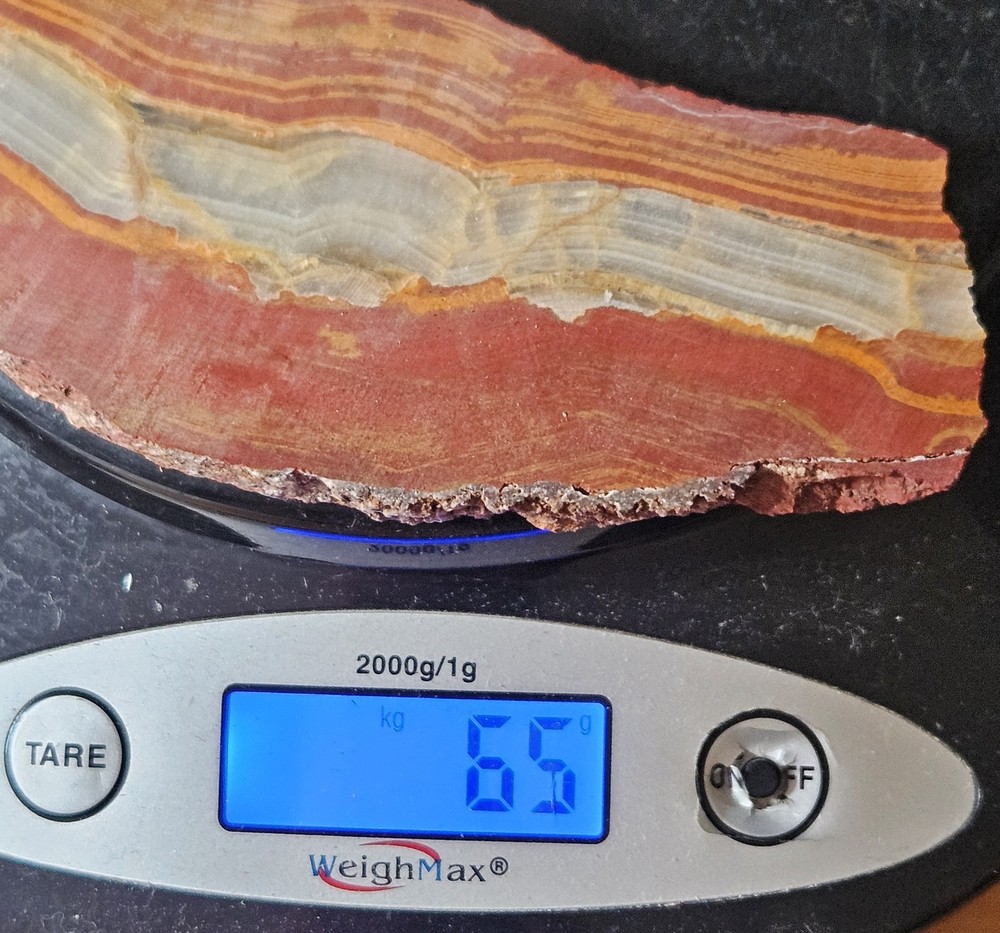 Unknown Jasper Lapidary Slab 65 Grams
