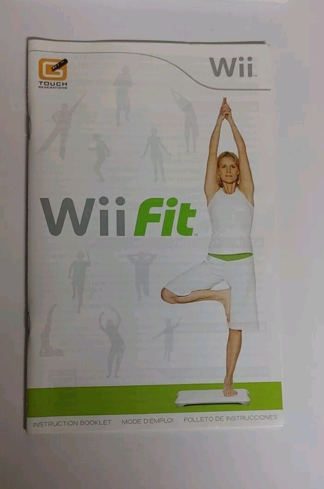 Nintendo Wii Fit 2007 CIB Complete With Manual