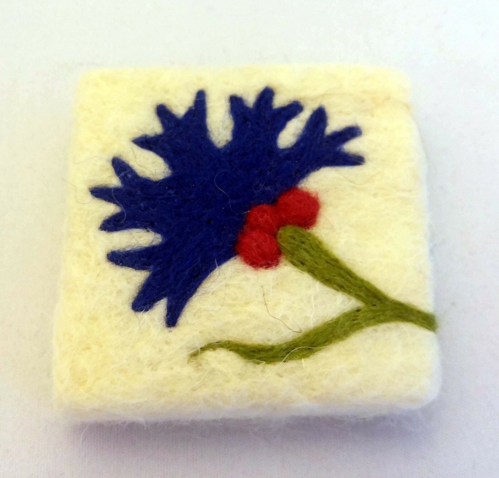 Needle Felted Soap Bar Decorative Handmade