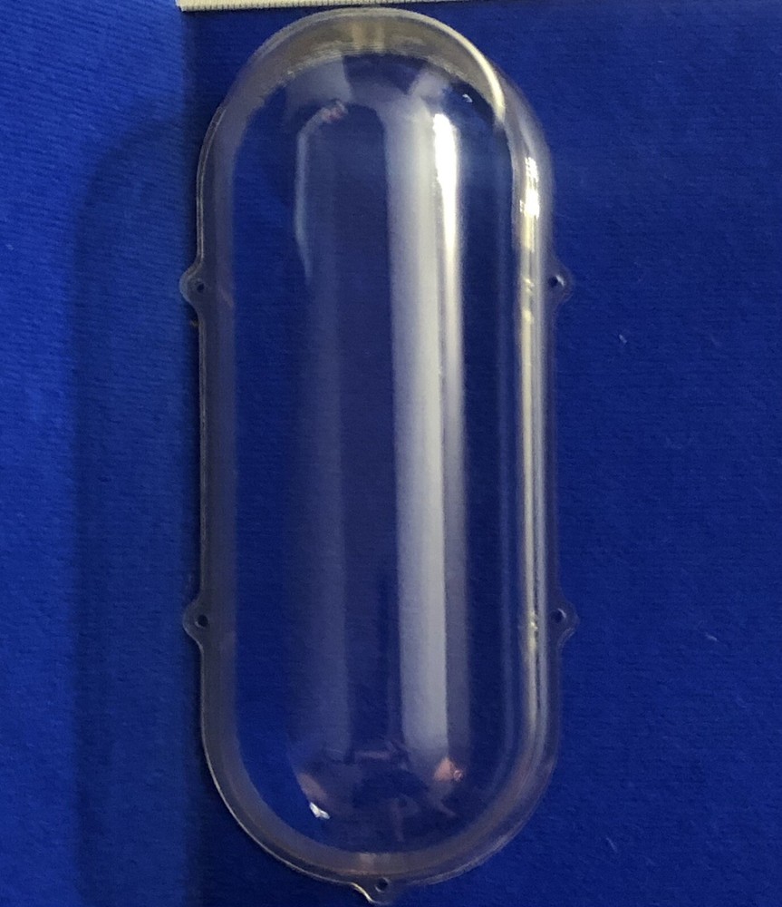 Clear Polycarbonate Environmental Shield Emergency & Exit Light Guard ELM-840