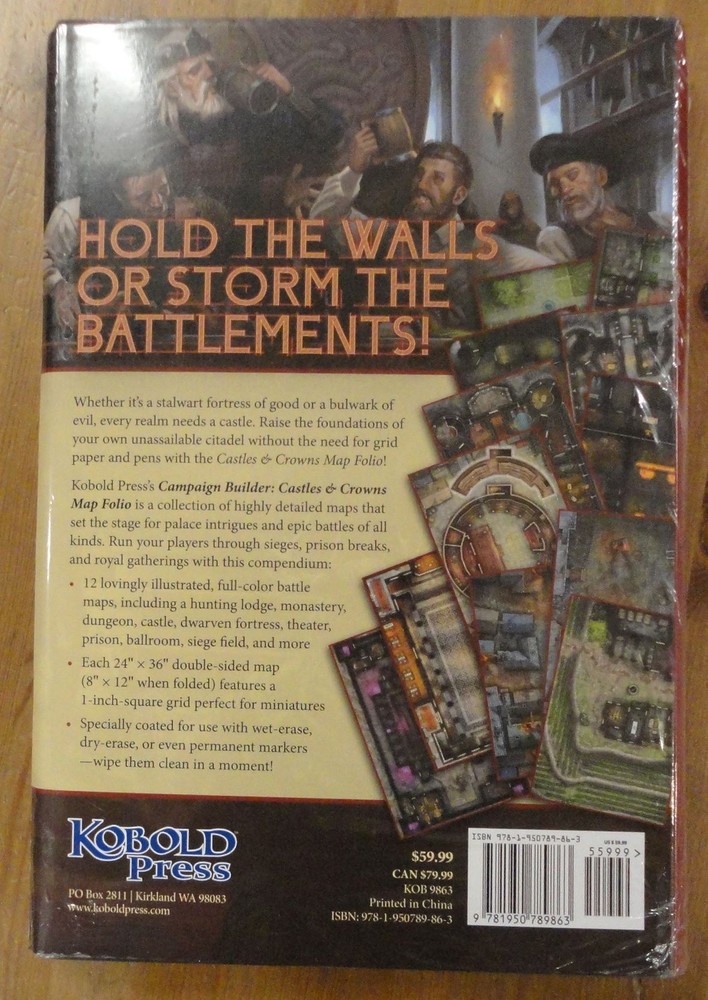 Campaign Builder: Castles & Drowns Map Folio for Roleplaying Games KOB9863