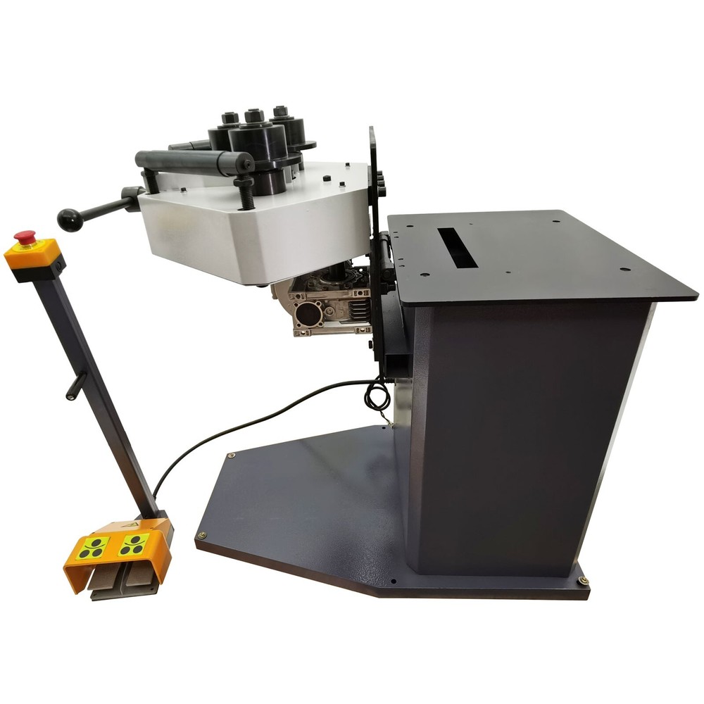 220V 3PH Pipe Roll Bender Ring Roller Pinch Roller Coiling Bending Machine