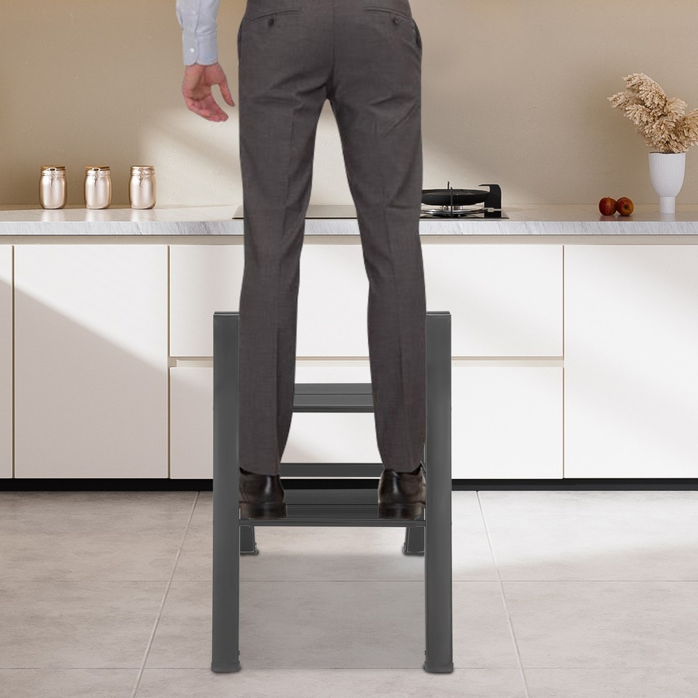For Office Home Kitchen Folding Step Stool Portable Folding Step Stool Multi-Use