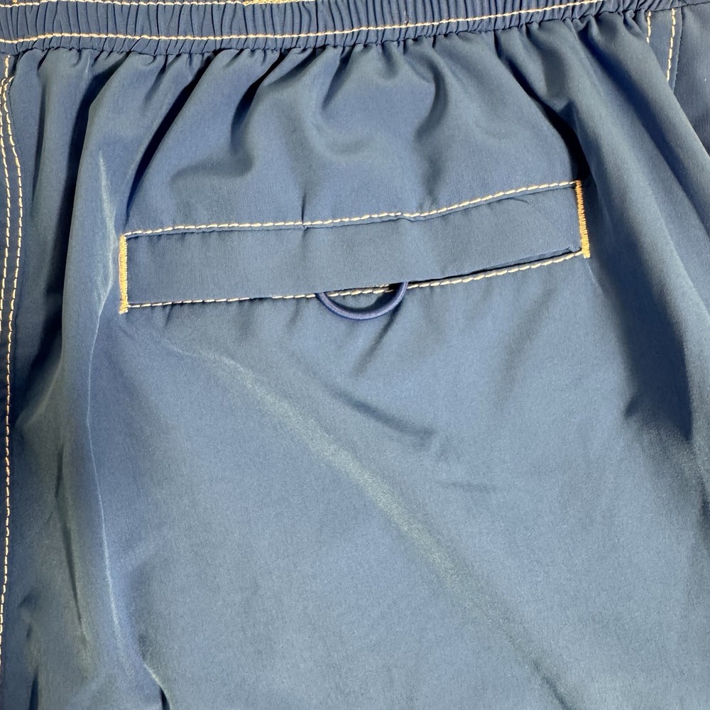 Tommy Bahama Men's Medium Large & XL Swim Trunks Solid Blue