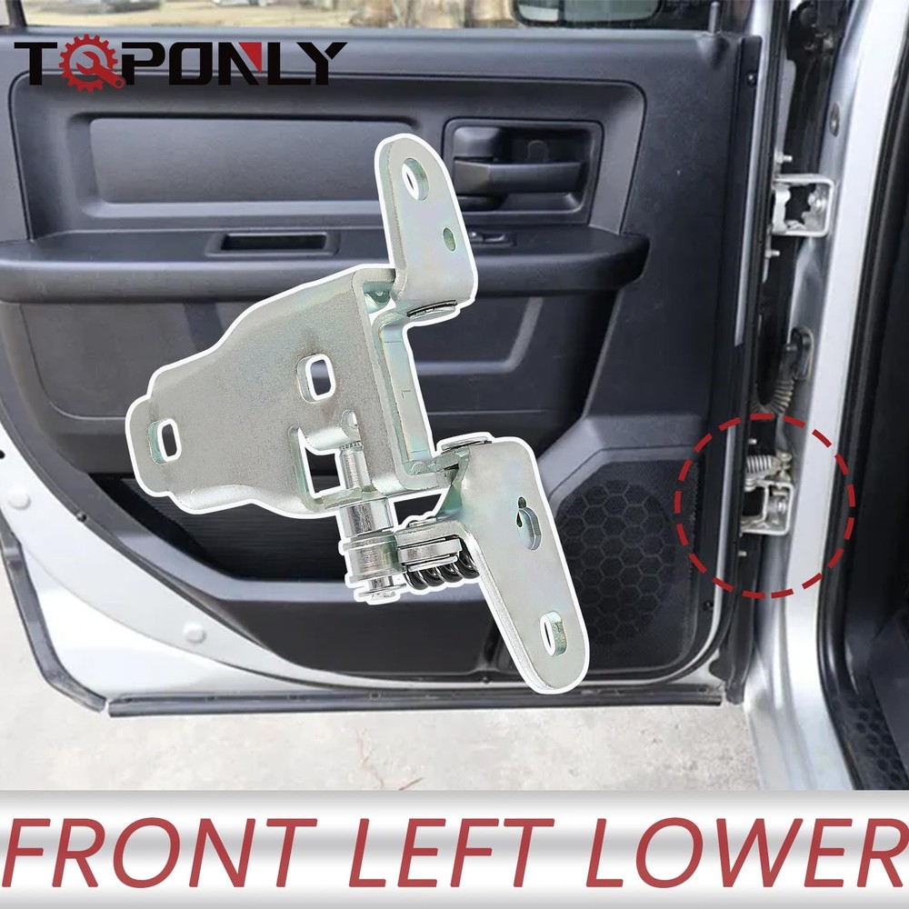 Front Lower Door Hinge Assembly | Fits Dodge Ram 1500 Left-Front
