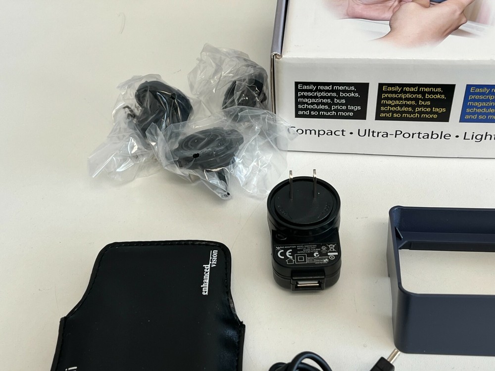 PP26: Enhanced Vision Pebble-Mini Enhanced Vision Magnifier Electronic Handheld