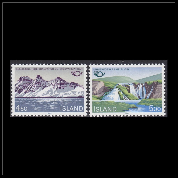 Iceland - 1983 (549-550) Mint never Hinged