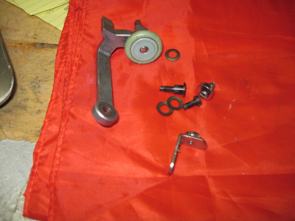 Singer 347 Sewing Machine Parts Bobbin Winder & Thread Guide