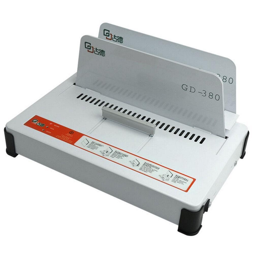 220V GD380 Automatic Hot Melt Binding machine A3 A4 A5 Book Envelope Binder new