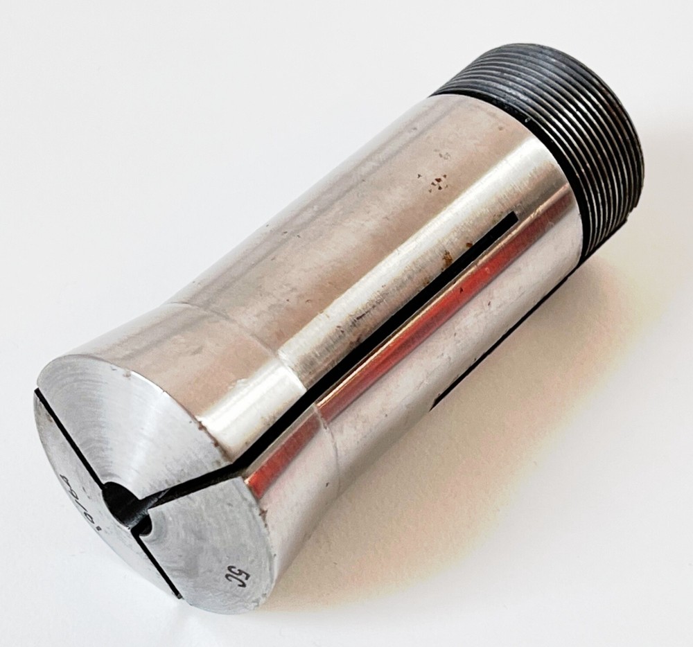 19/64" 5C Round Collet External & Internal Threads