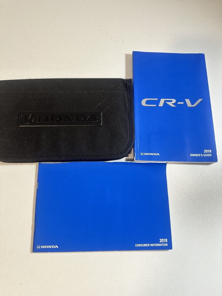 2018 Honda CR-V Owners Manual Set OEM