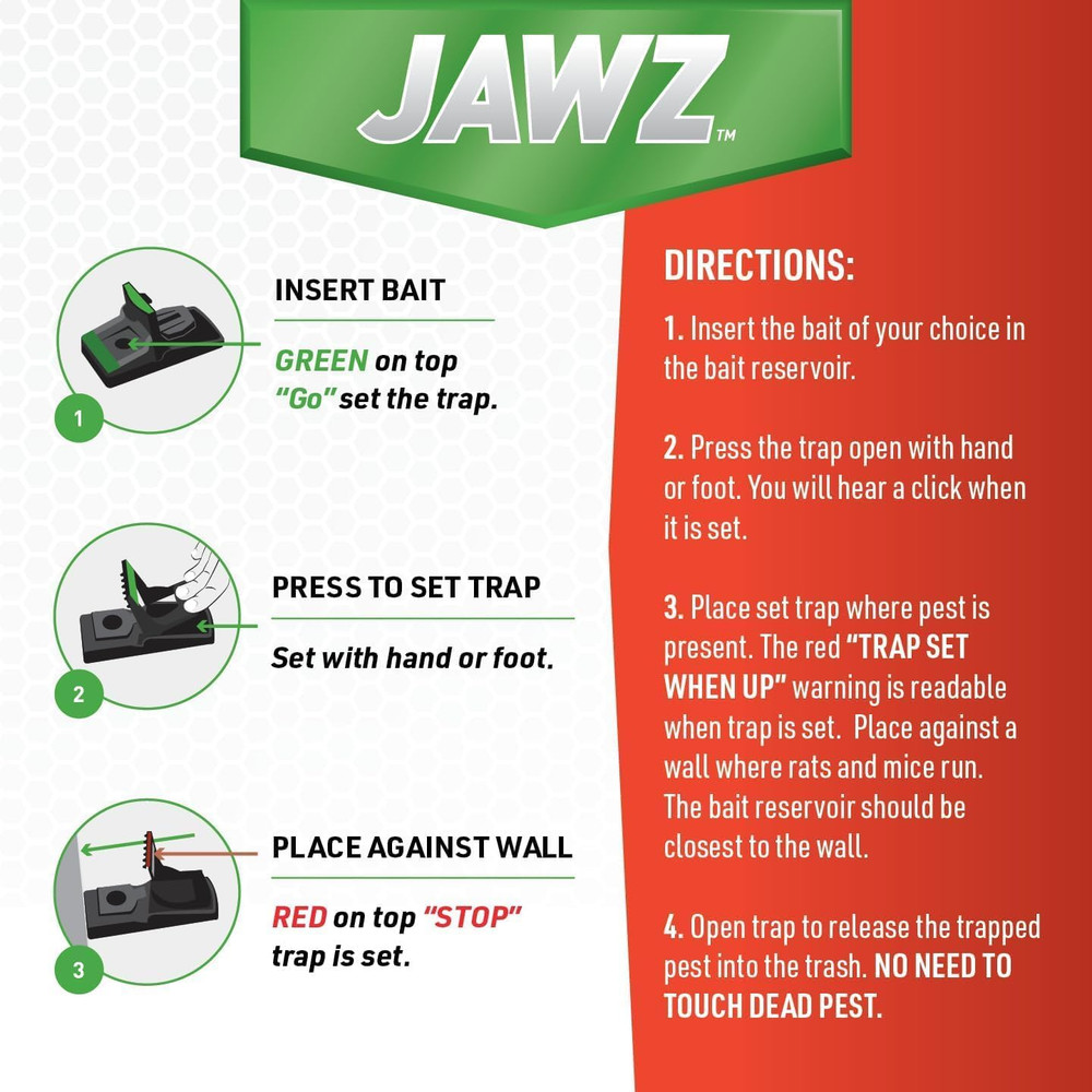 Jawz Depot Covered Mouse Trap