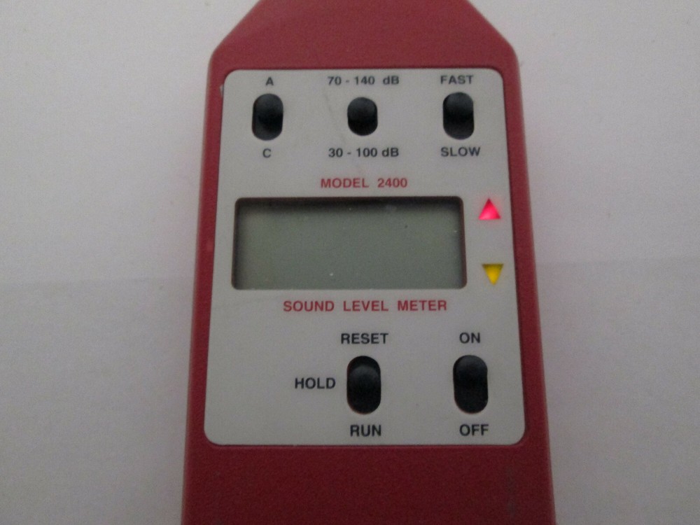 Quest Technologies Sound Level Meter Model 2400 Handheld Test Device