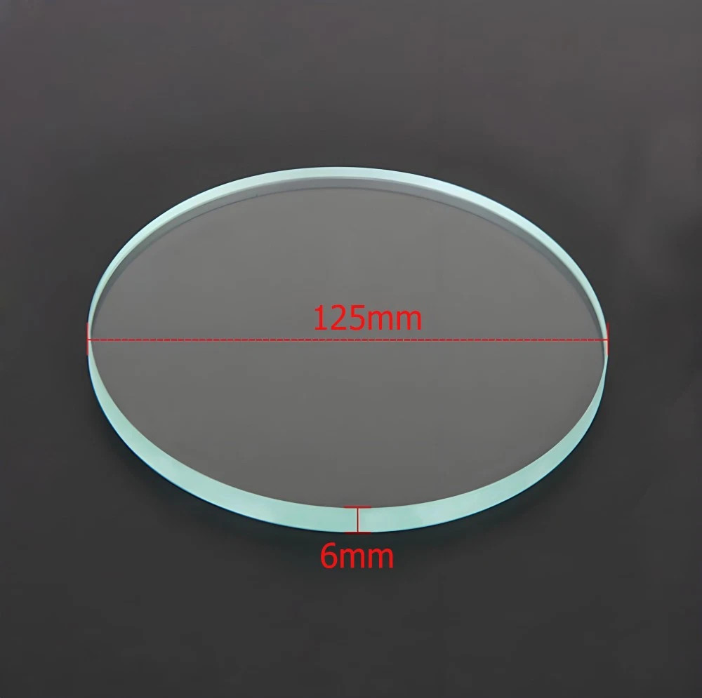 1PC 125mm Stereo Microscope Working Stage Transparent Plate Working Board