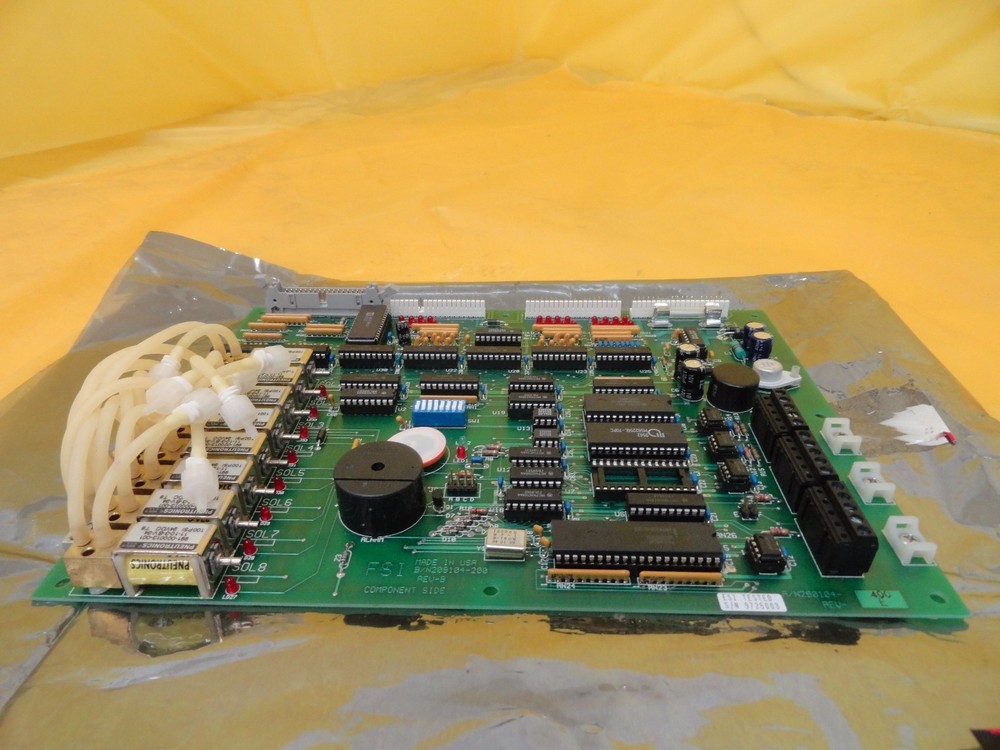 FSI International 233-5002-00 PC Pneumatic Interface Board PCB Working Surplus
