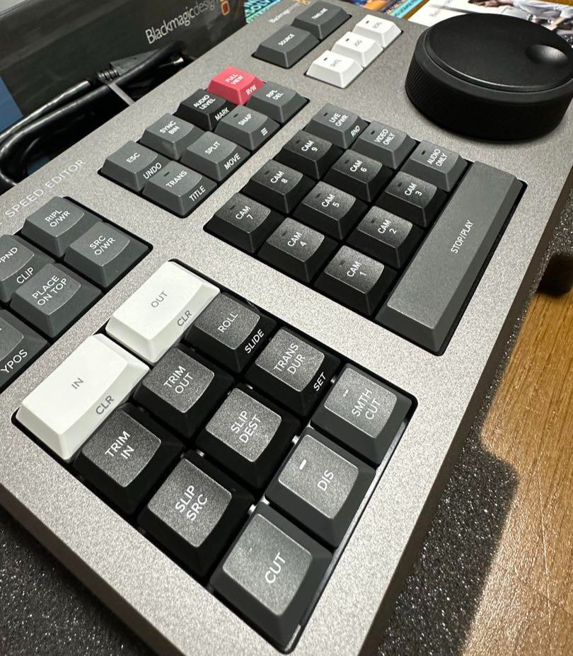 Blackmagic DaVinci Resolve Speed Editor Keyboard No Software Japan Used