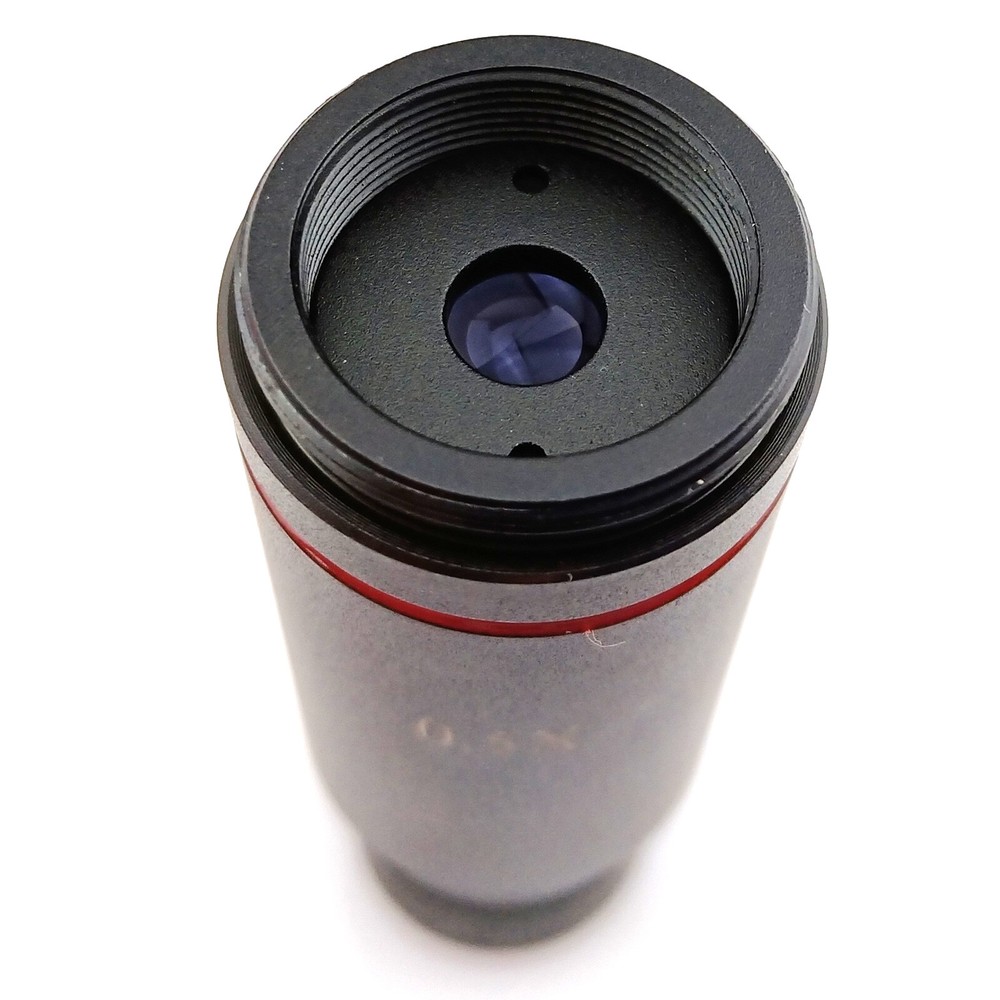 0.5X Magnification Lens C Mount Adapter for Binocular Microscope Camera Eyepiece