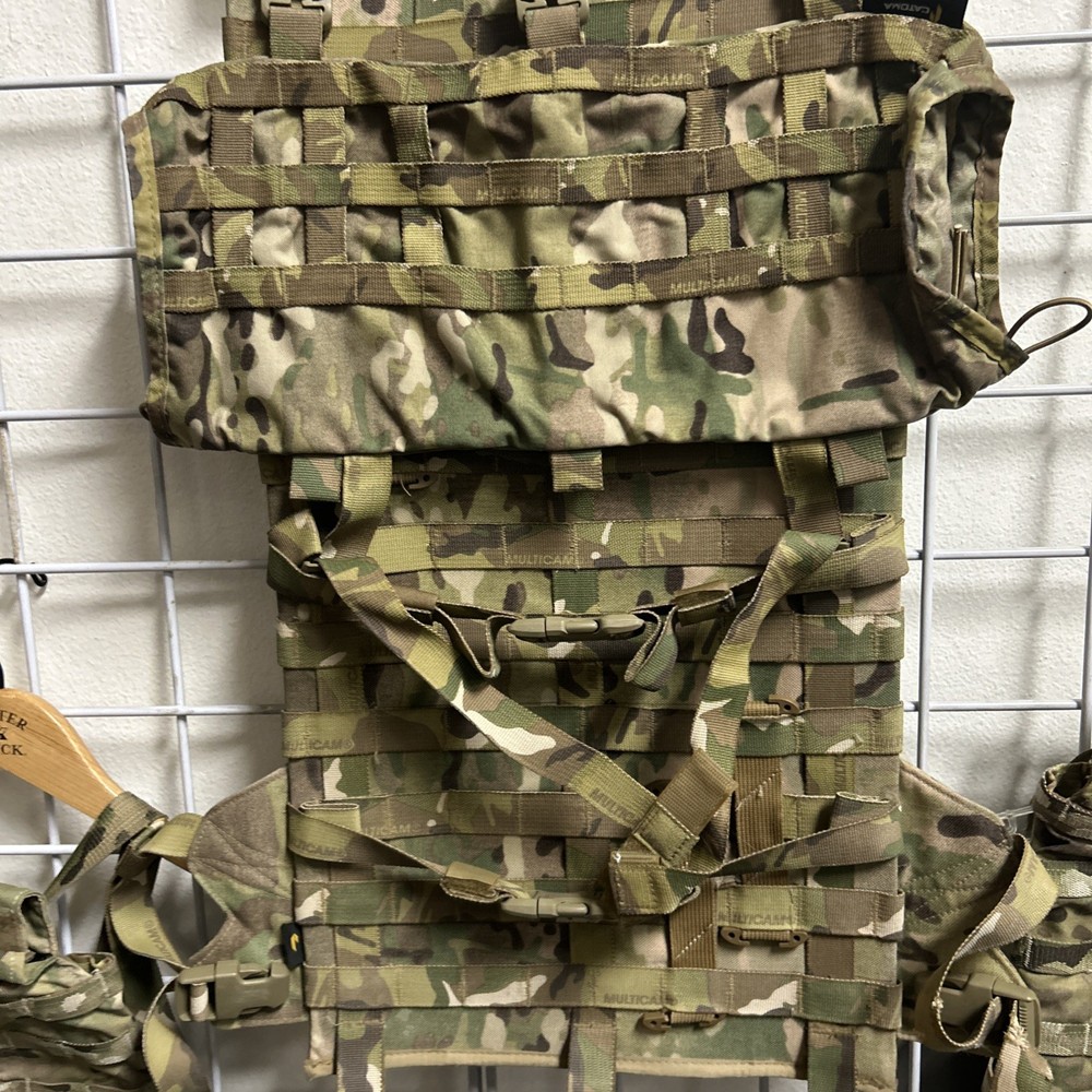 CATOMA Switchblade MOLLE Panel Multicam with Voile Load Straps &EXTRA Pouches