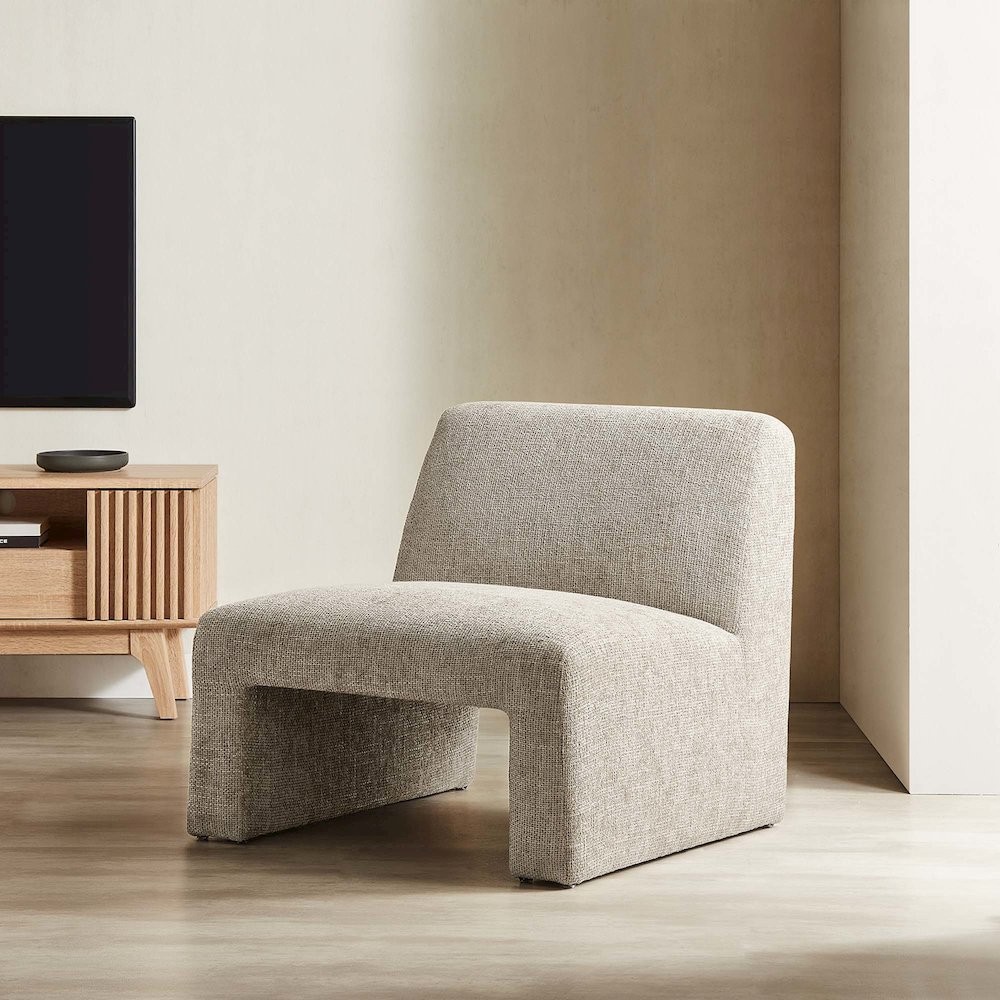 Amita Chenille Upholstered Accent Chair