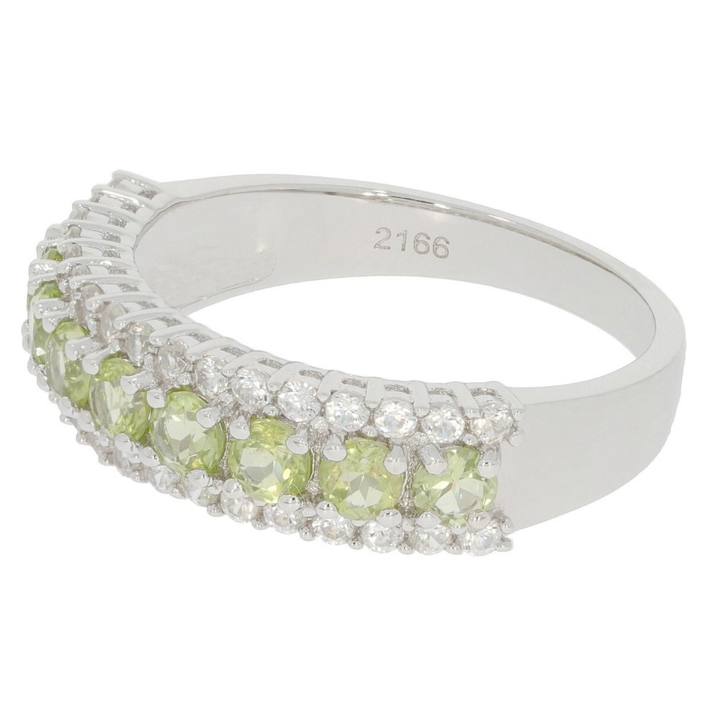 Sterling Silver Semi Mount Ring Setting RD 3x3mm Topaz