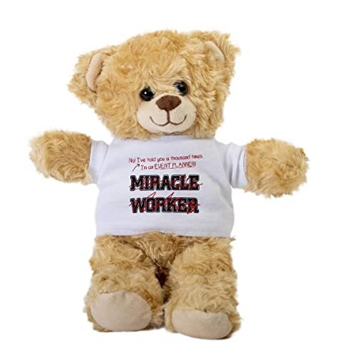 Event Planner Worker Teddy Bear, Event Planner Gift Stuffed Animal