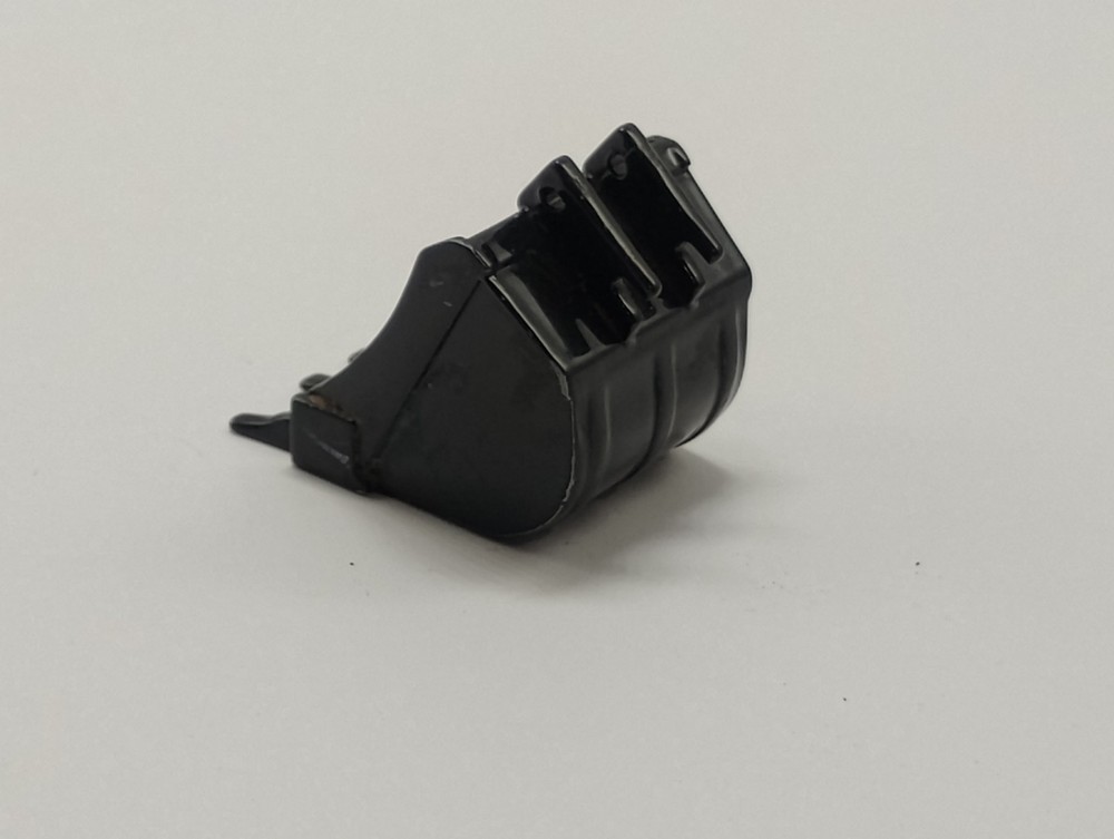 Approx 1-1/4" Black Diecast Excavator Backhoe Construction Replacement Bucket