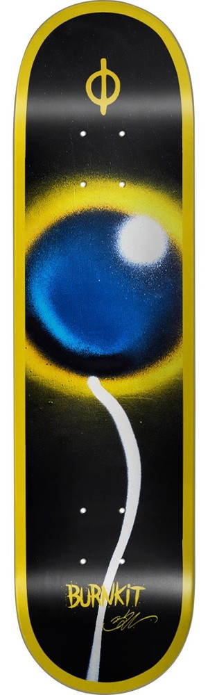 Burnkit Skateboards Materialize 8.375" Skateboard Deck + griptape