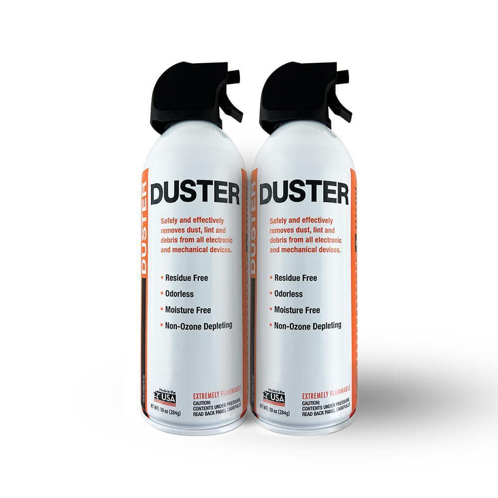Compressed Air Duster Canned Air Cleaner Keyboard Electronics 10oz 2 Pack Spray