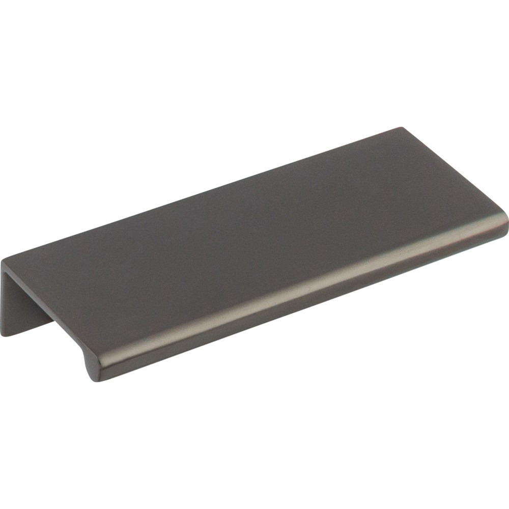 Top Knobs TK502AG Europa Tab Pull 4" Overall - Ash Gray