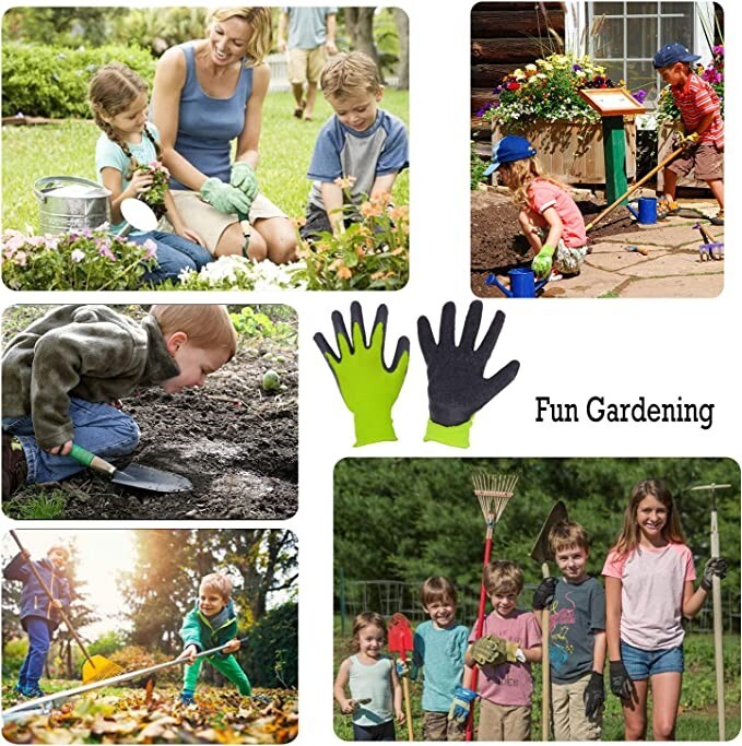 kid garden gloves