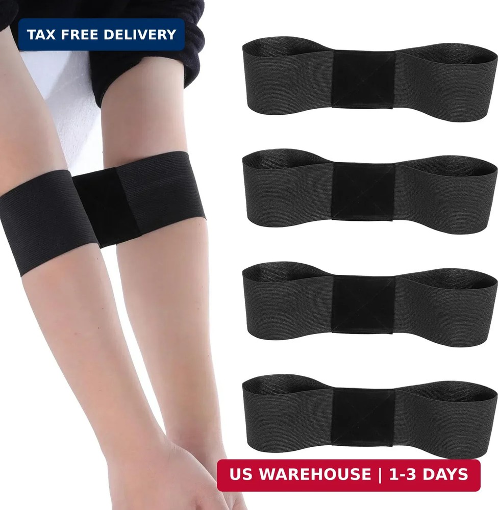 Swing Correcting Arm Band, 4 Pack Elastic Golf Swing Trainer Golf Swing Training