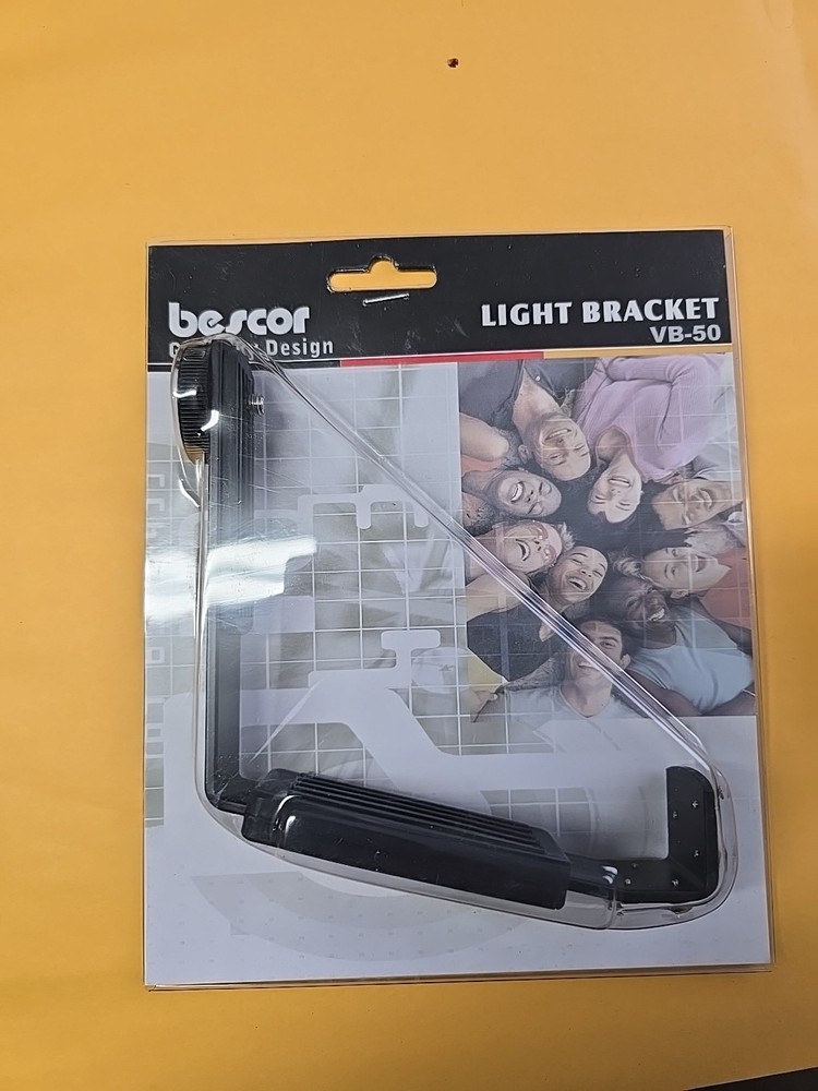BESCOR VB-50 UNIVERSAL SHOE MOUNT ADAPTER LIGHT BRACKET