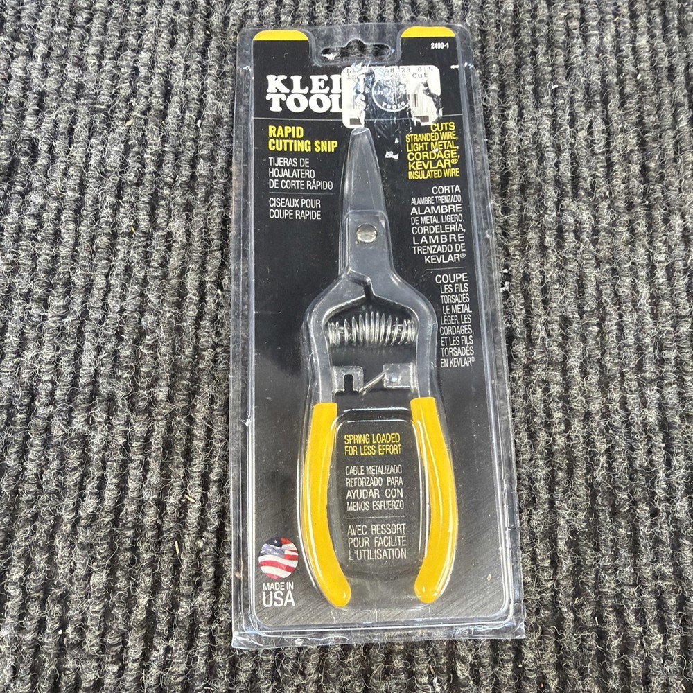 Klein Tools 24001 Spring Action Snip