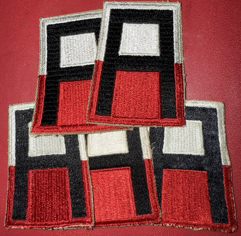 WW2 1st Army Colored SSI Patch (FL)