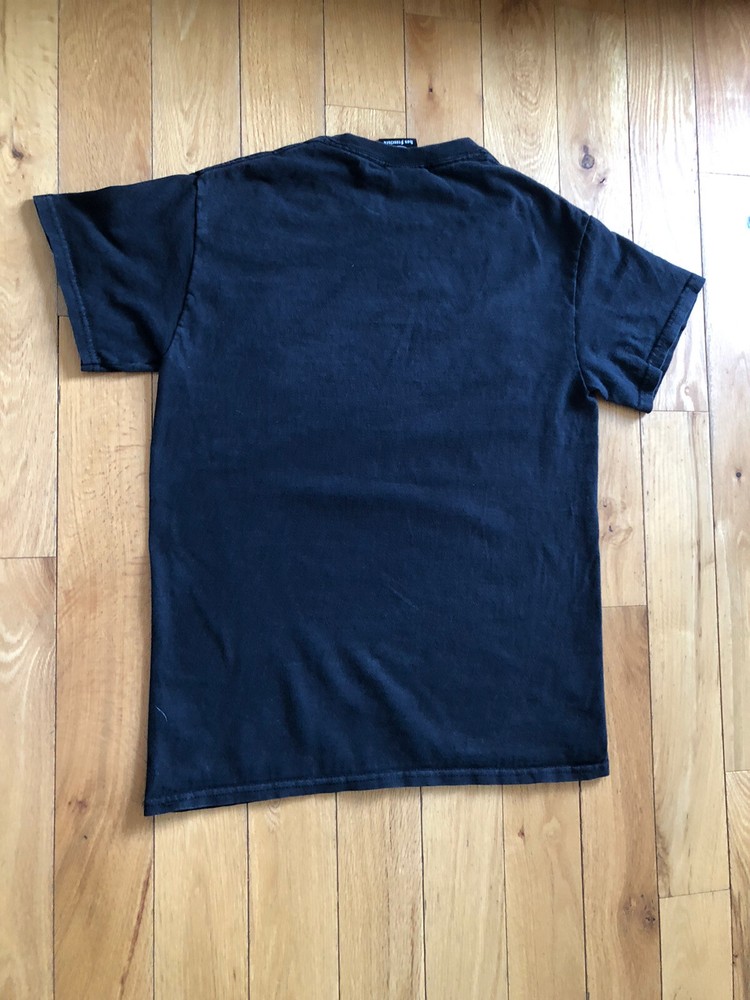 Thrasher Black Tshirt with flames Size S
