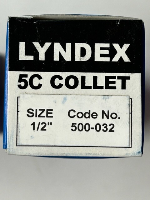 1/2" 5C ROUND COLLET LYNDEX 500-032