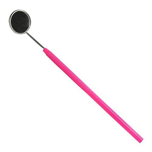 Pink Mirror for Checking Eyelash Extension After Applying Eyelash Tools