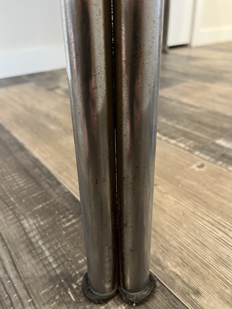 Vintage Yellow Formica Kitchen Table