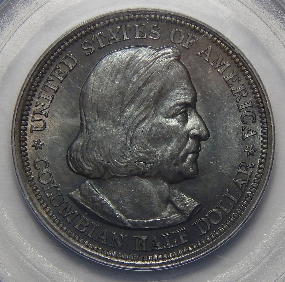 1893 PCGS MS64 COLUMBIAN COMMEMORATIVE HALF DOLLAR