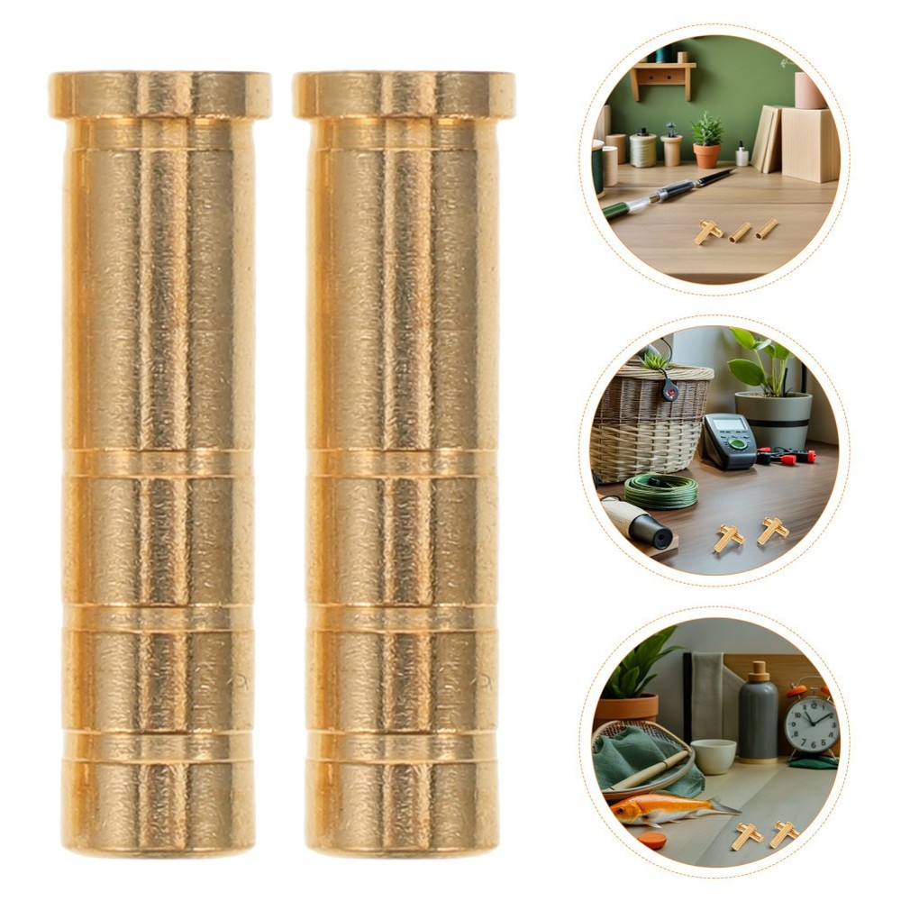 24 Pcs Arrow Connection Seat Inserts Archery Accessories Brass Maintenance Tool